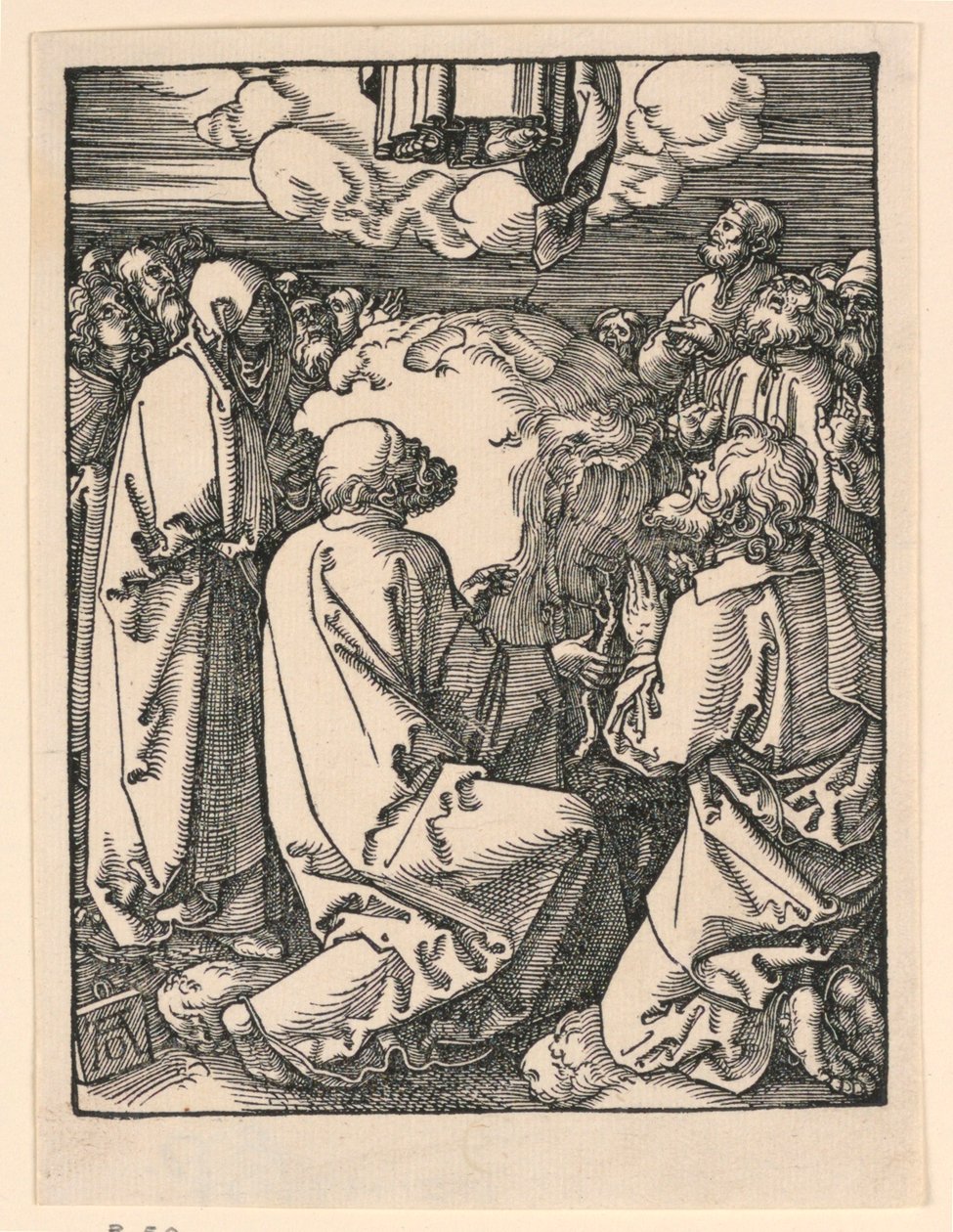 A Ascensão, da série A Pequena Paixão de Albrecht Dürer