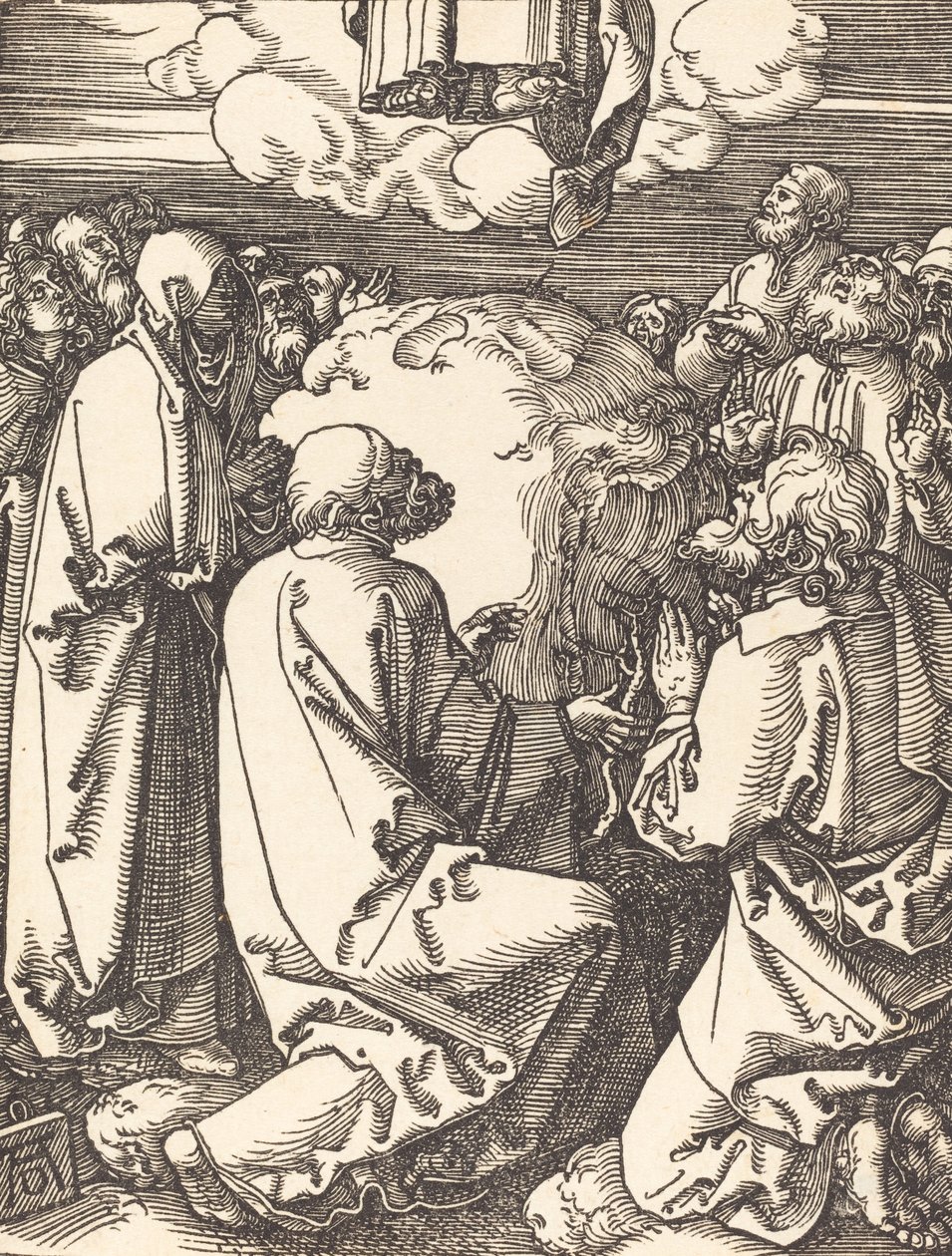 A Ascensão, provavelmente c. 15091510. de Albrecht Dürer