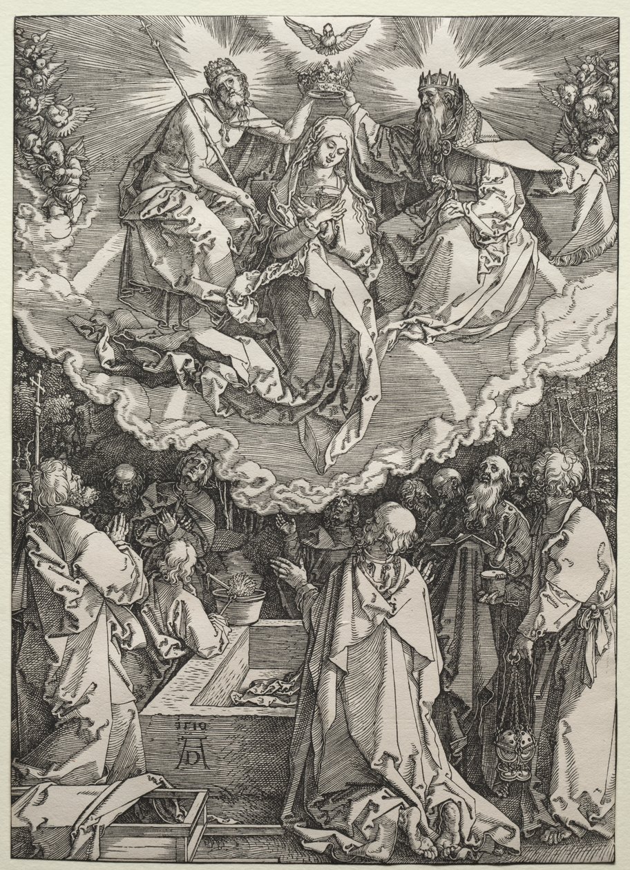 A Assunção e Coroação da Virgem de Albrecht Dürer