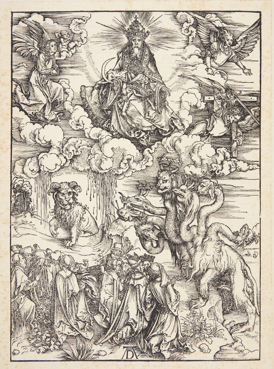 A Besta com Dois Chifres como um Cordeiro de Albrecht Dürer