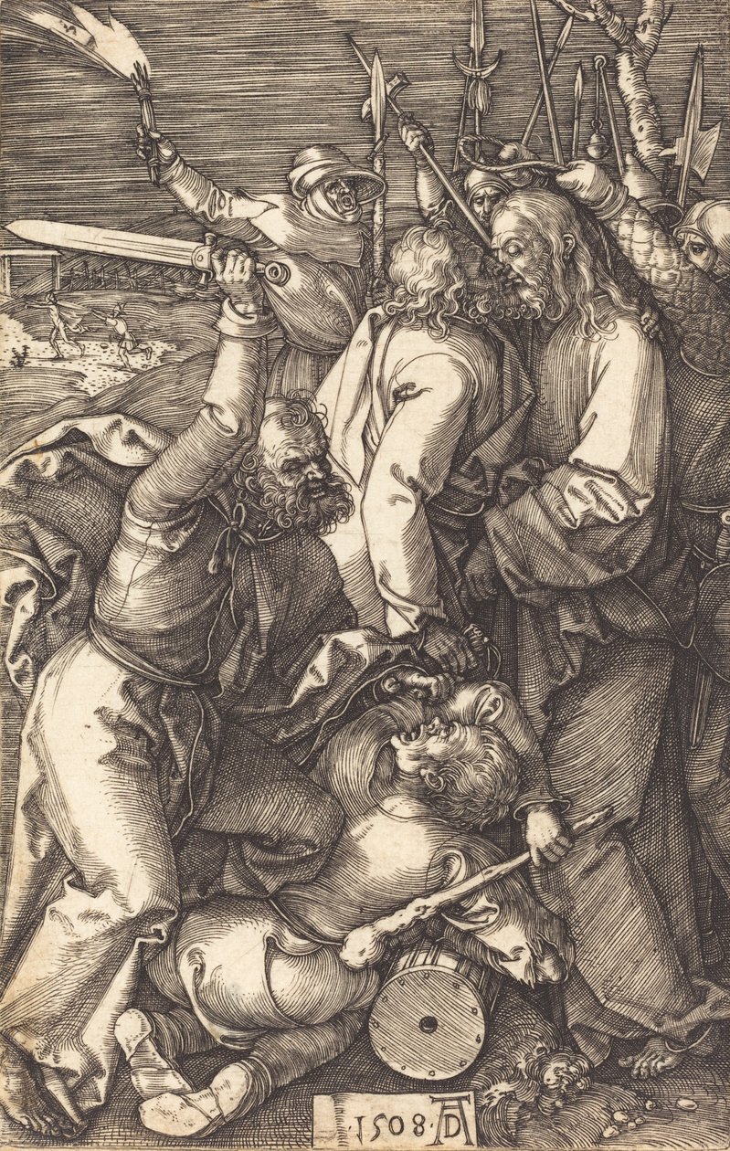 A Traição de Cristo, 1508. de Albrecht Dürer