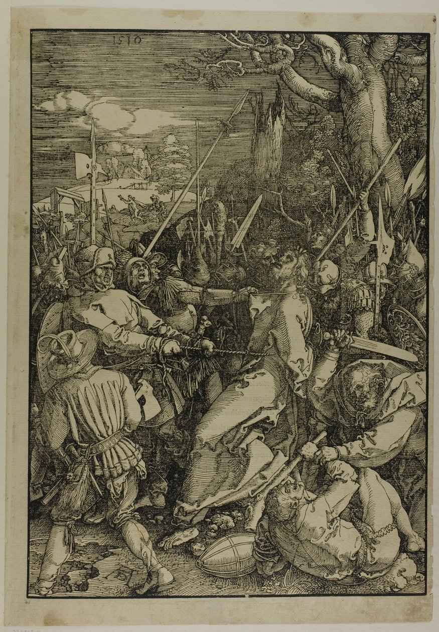A Traição de Cristo, de A Grande Paixão de Albrecht Dürer
