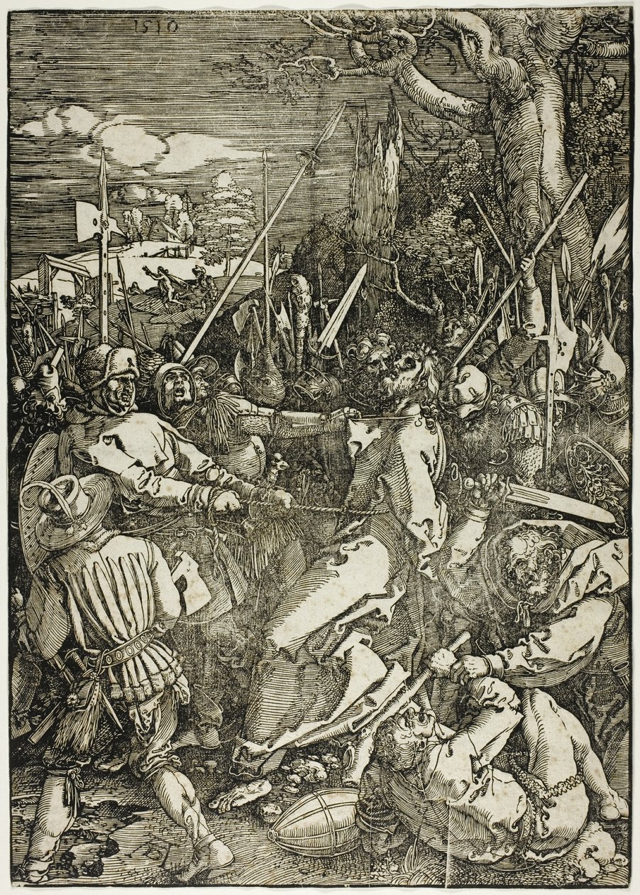 A Traição de Cristo, de A Grande Paixão de Albrecht Dürer