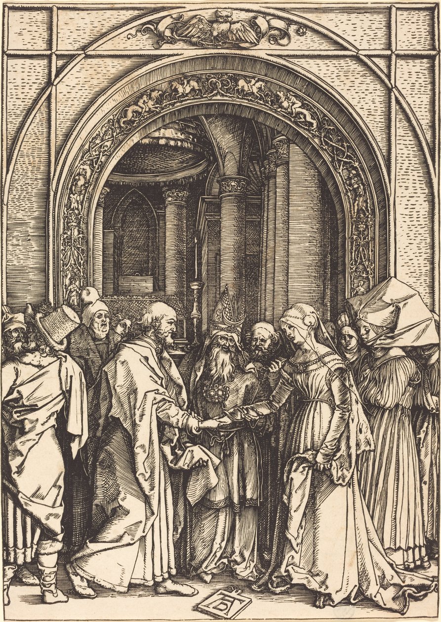 O noivado da Virgem de Albrecht Dürer