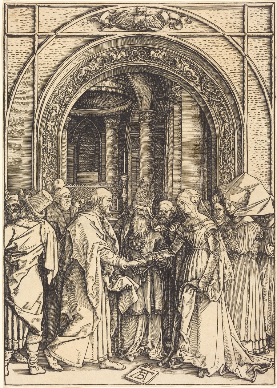 O noivado da Virgem de Albrecht Dürer