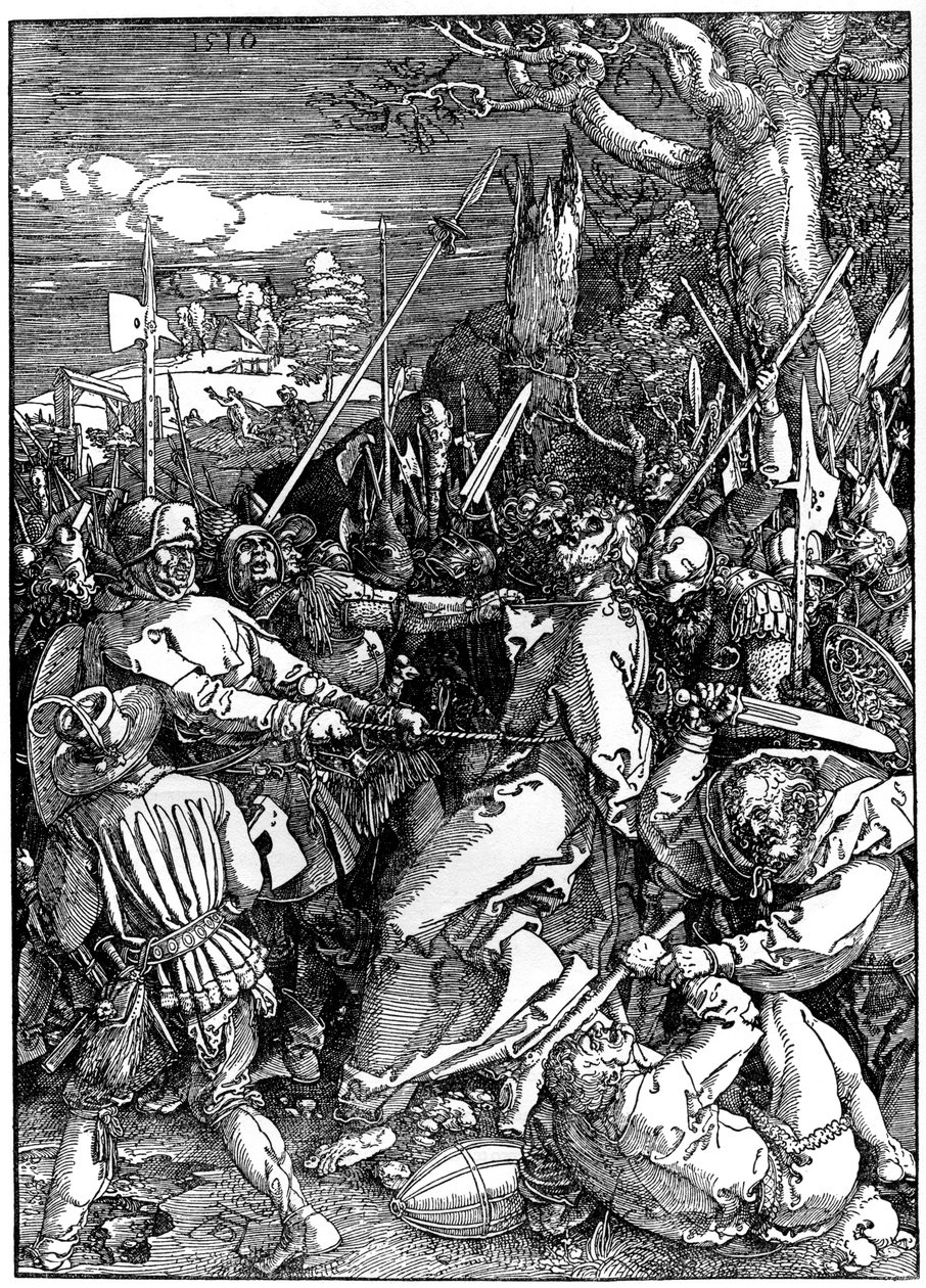 A captura de Cristo, 1510, 1936 de Albrecht Dürer