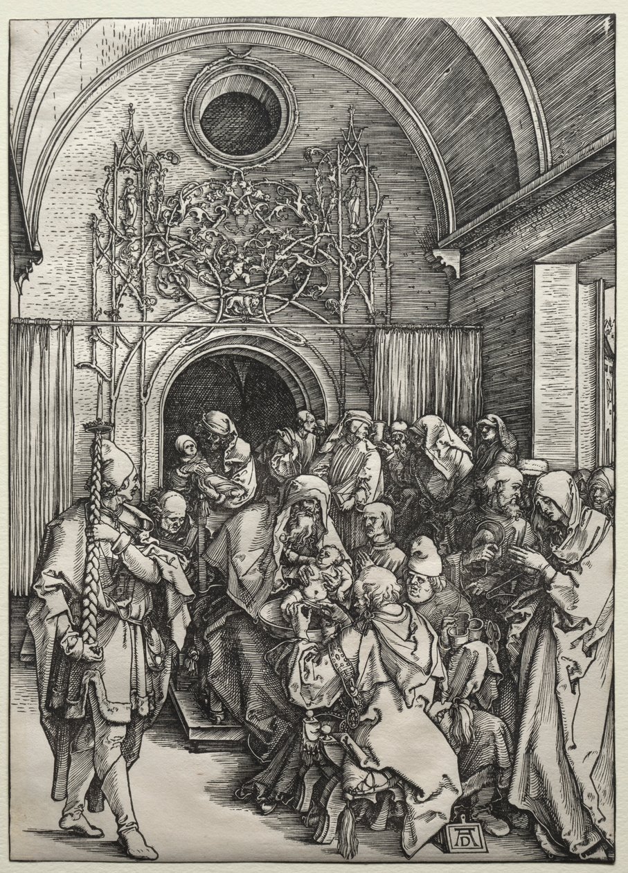 A circuncisão, c. 1504-1505. de Albrecht Dürer
