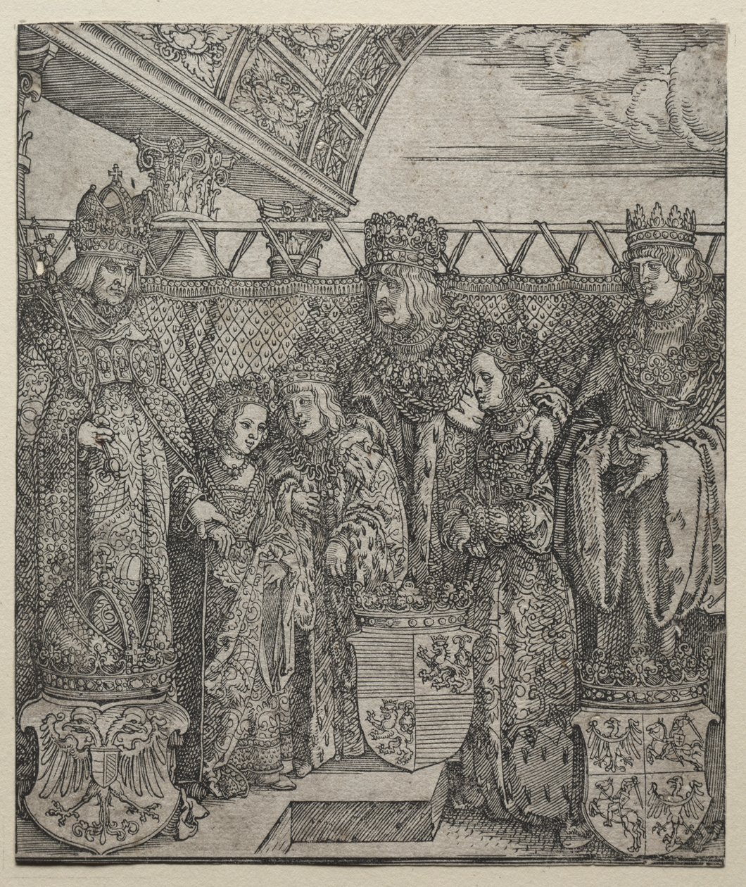 O Congresso dos Príncipes em Viena de Albrecht Dürer