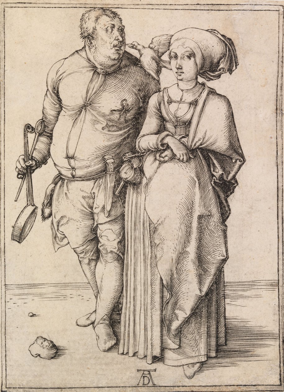 O Cozinheiro e a sua Mulher de Albrecht Dürer
