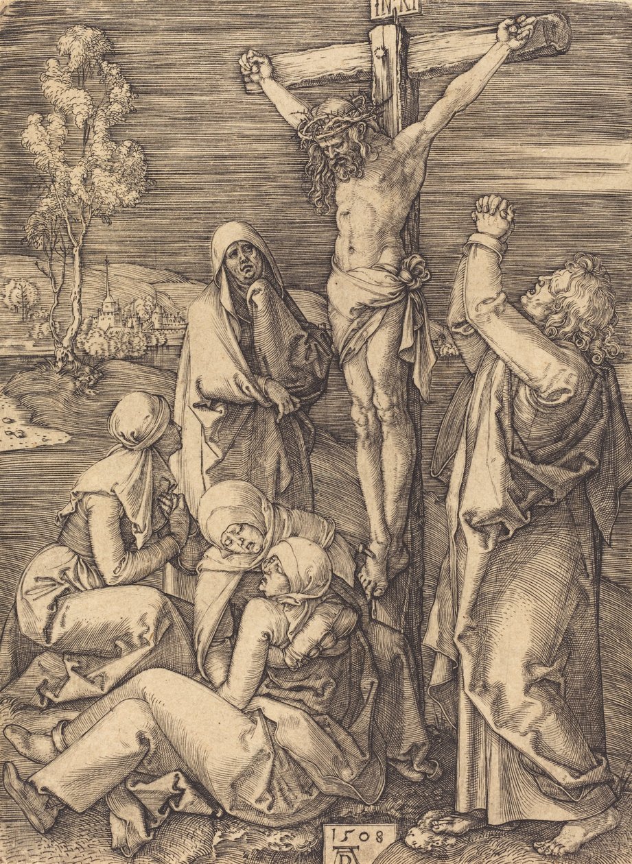 A Crucificação, 1508. de Albrecht Dürer