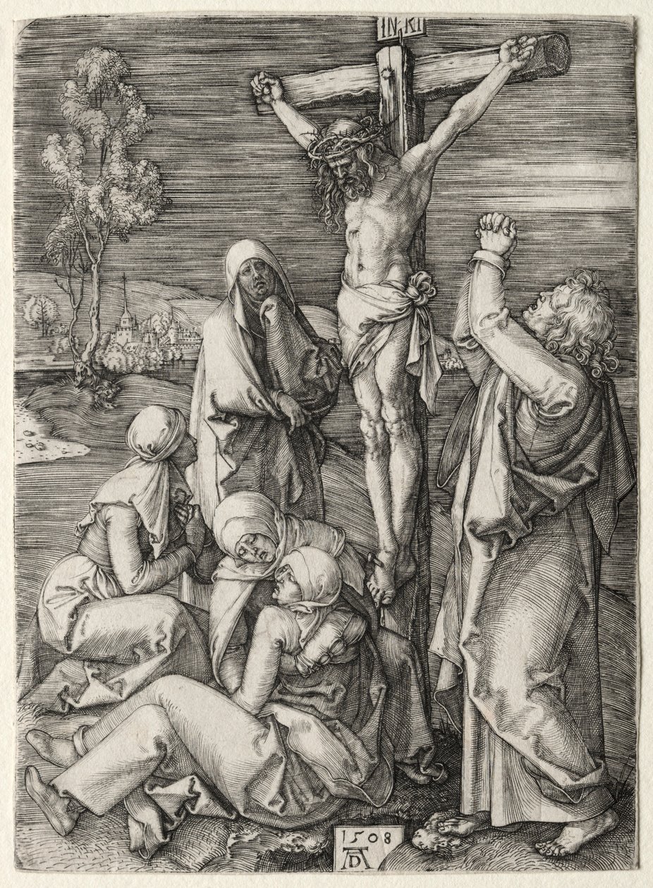 A Crucificação, 1508. de Albrecht Dürer