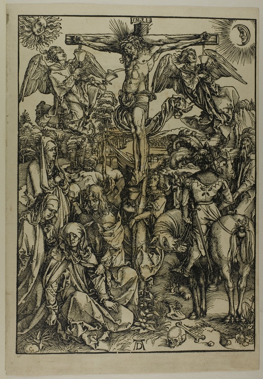 A Crucificação, de A Grande Paixão de Albrecht Dürer
