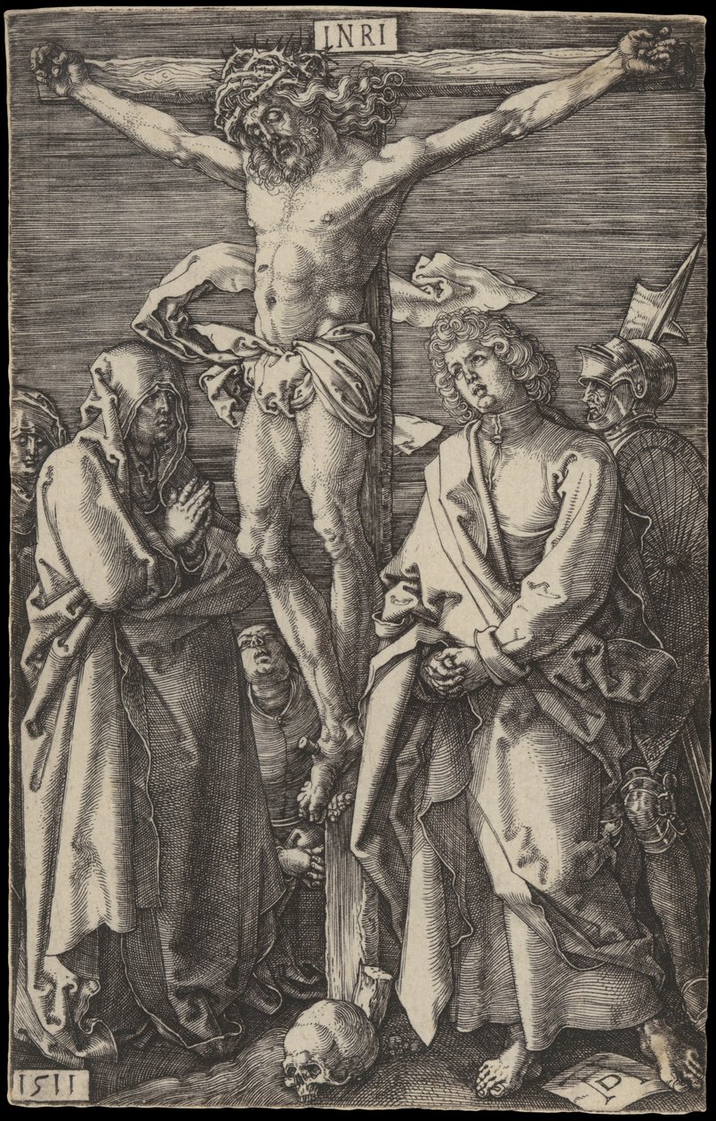 A Crucificação, do filme «A Paixão» de Albrecht Dürer