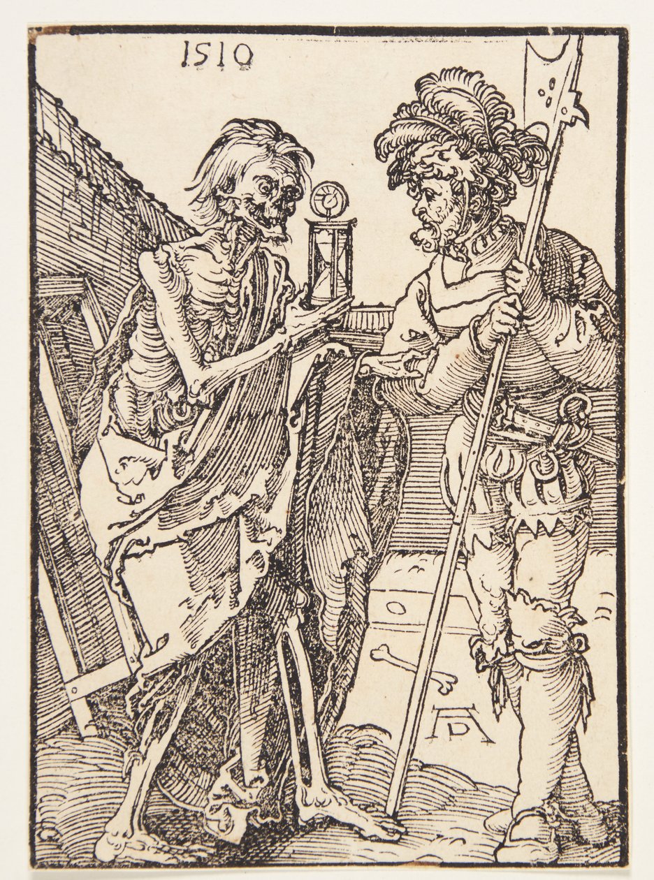 A Morte e o Soldado de Albrecht Dürer