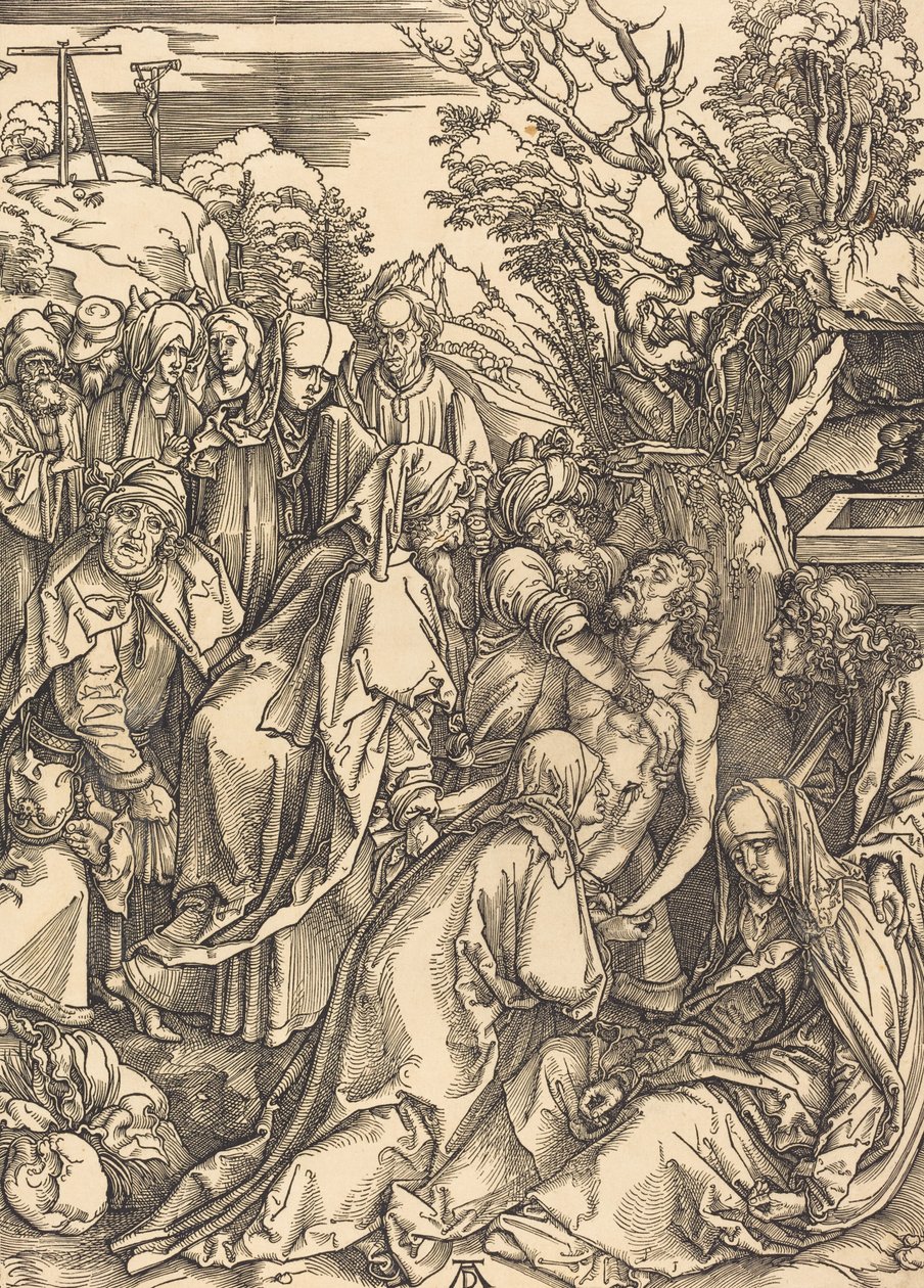 A Deposição, c. 1497. de Albrecht Dürer