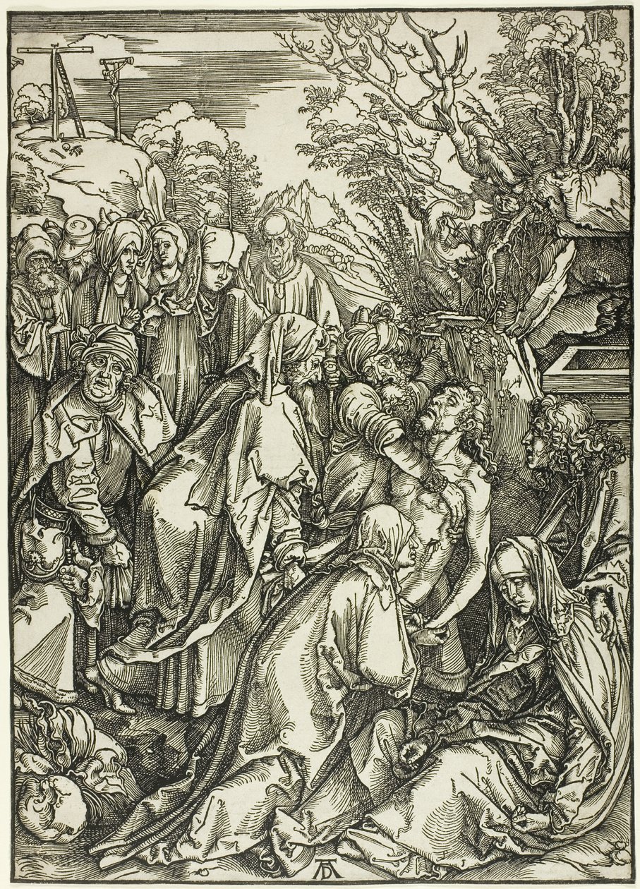 A Deposição de Cristo, de A Grande Paixão de Albrecht Dürer