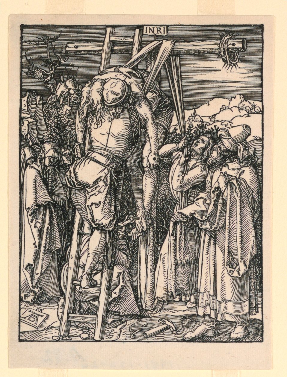 A Descida da Cruz (A Deposição), da série A Pequena Paixão de Albrecht Dürer