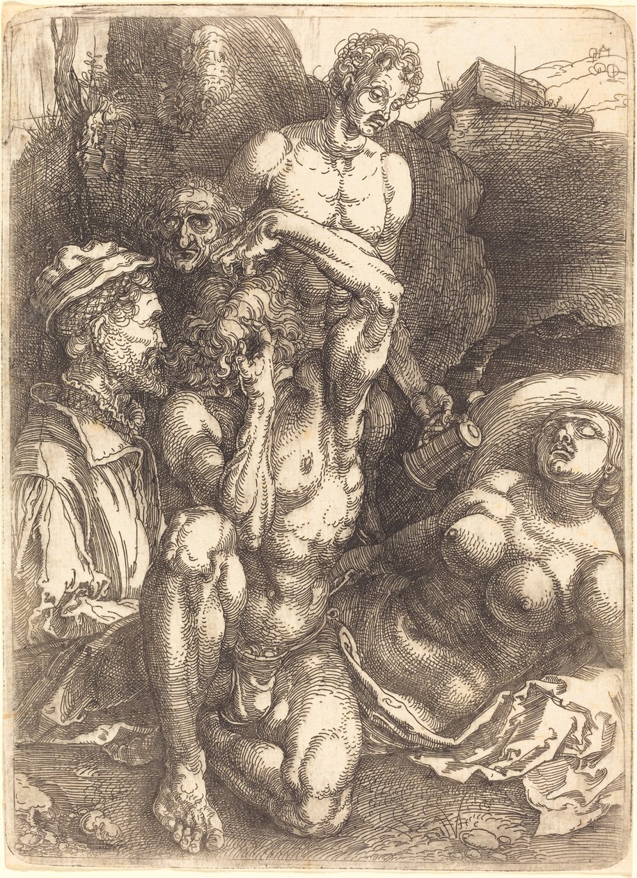 O homem desesperado de Albrecht Dürer
