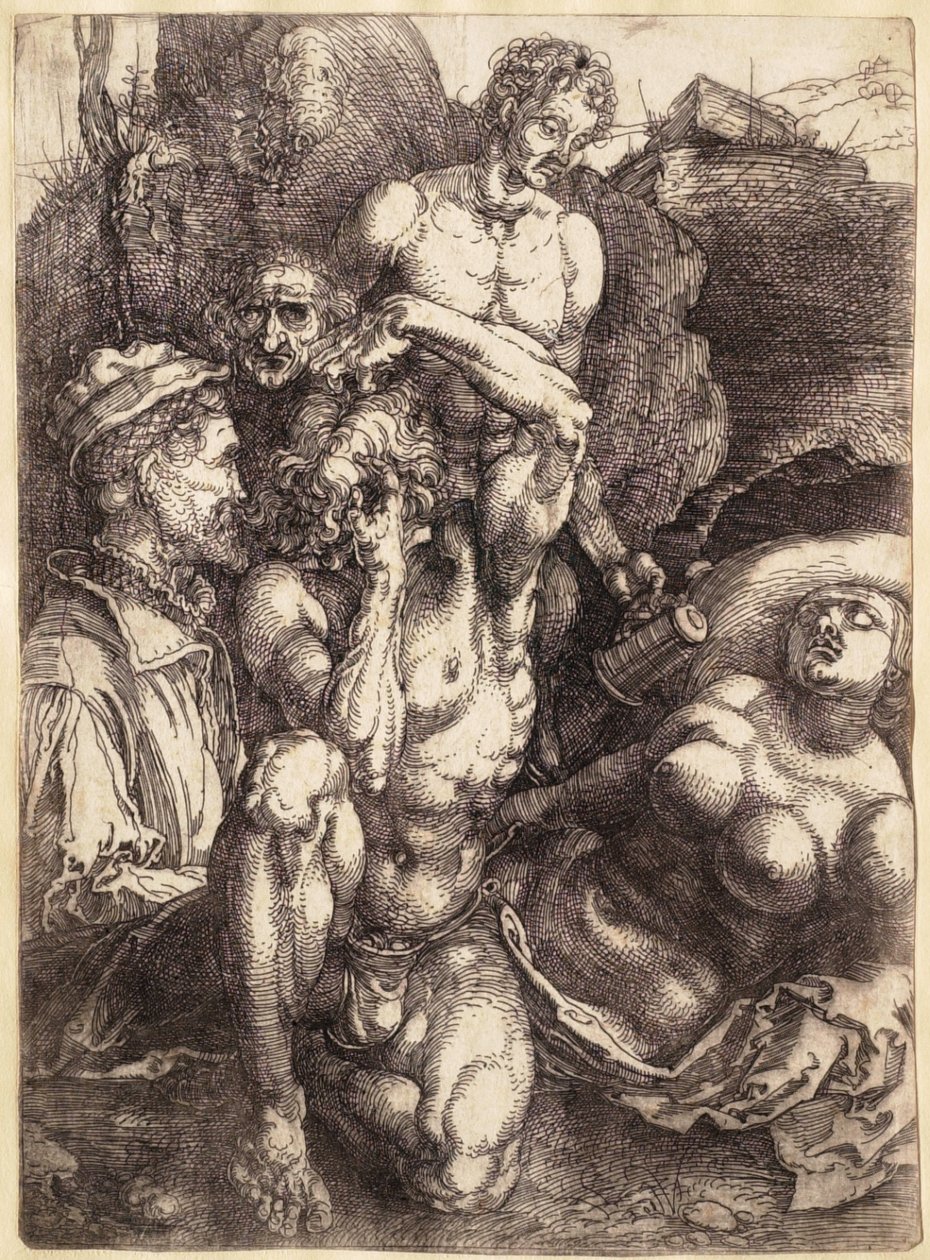 O homem desesperado de Albrecht Dürer