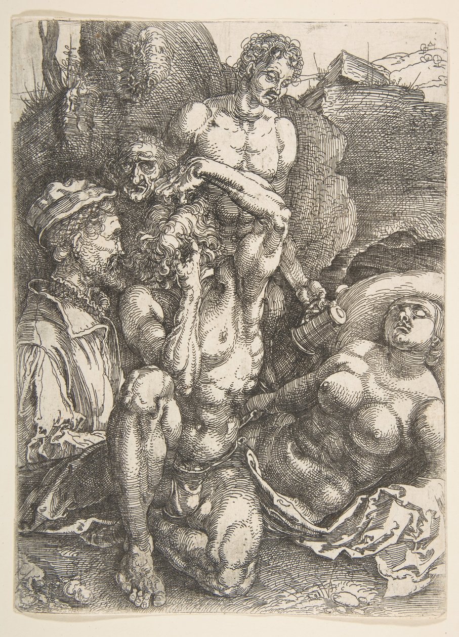 O Homem Desesperado, ca. 1515 de Albrecht Dürer