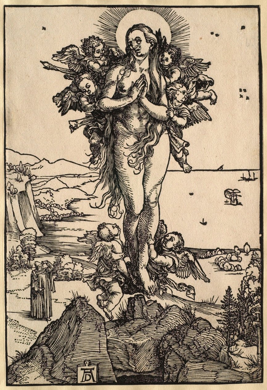 A elevação de Santa Maria Madalena de Albrecht Dürer