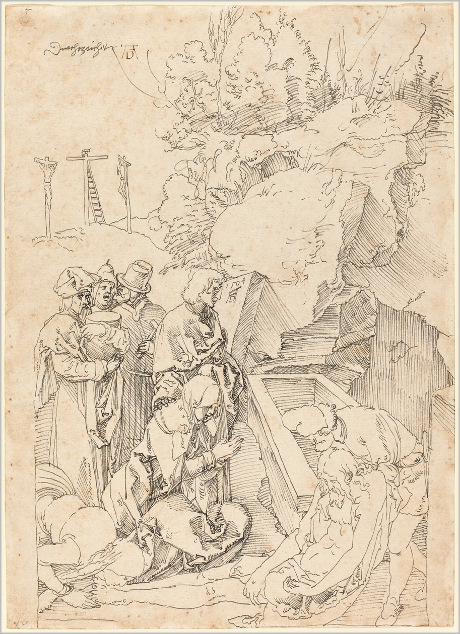O sepultamento de Albrecht Dürer