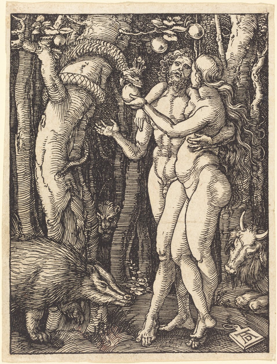 A Queda do Homem de Albrecht Dürer