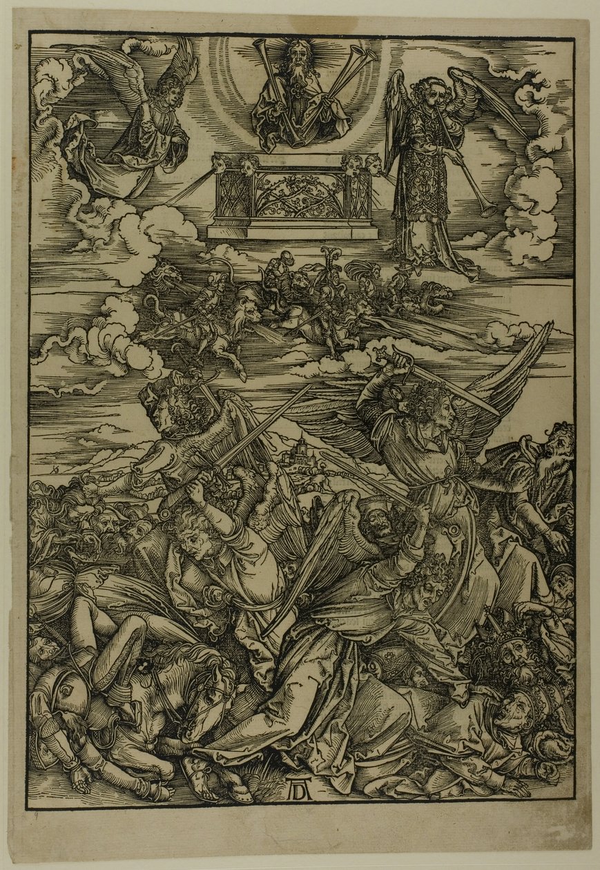 Os Quatro Anjos Vingadores do Eufrates, do Apocalipse de Albrecht Dürer