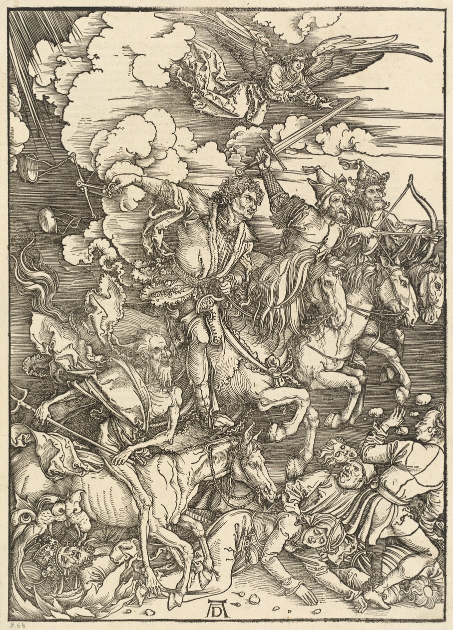Os quatro cavaleiros de Albrecht Dürer