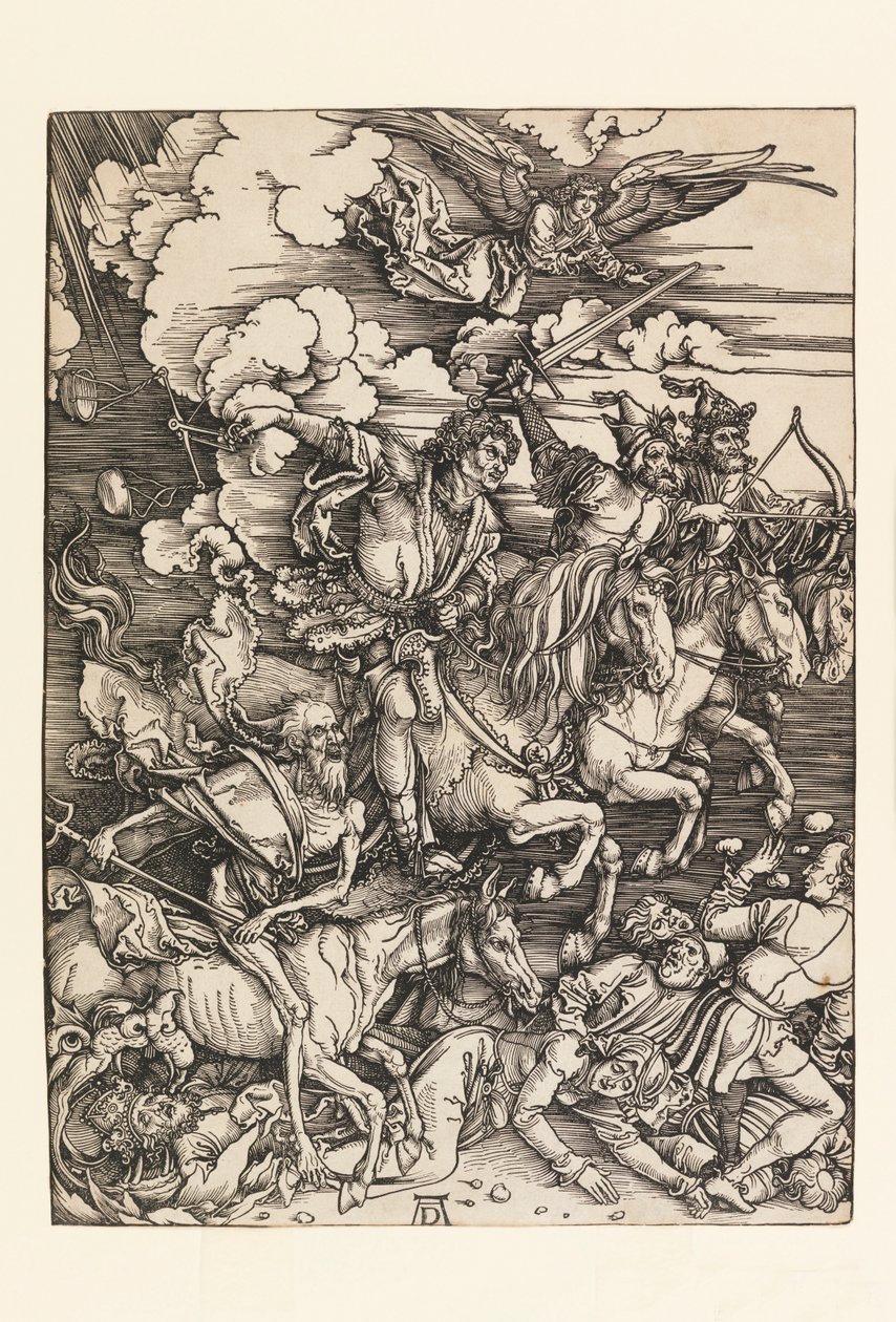 Os Quatro Cavaleiros do Apocalipse de Albrecht Dürer
