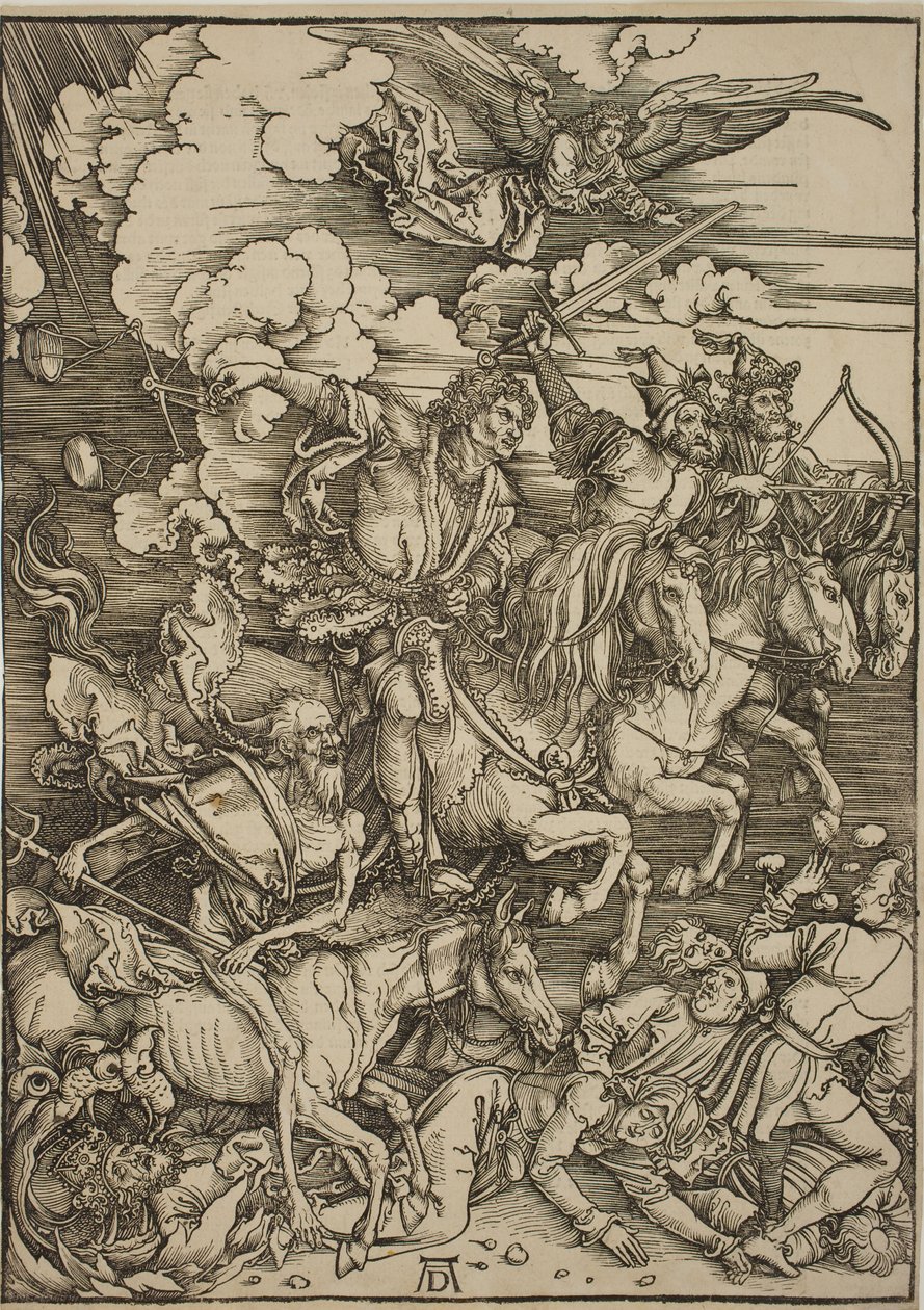 Os Quatro Cavaleiros do Apocalipse de Albrecht Dürer