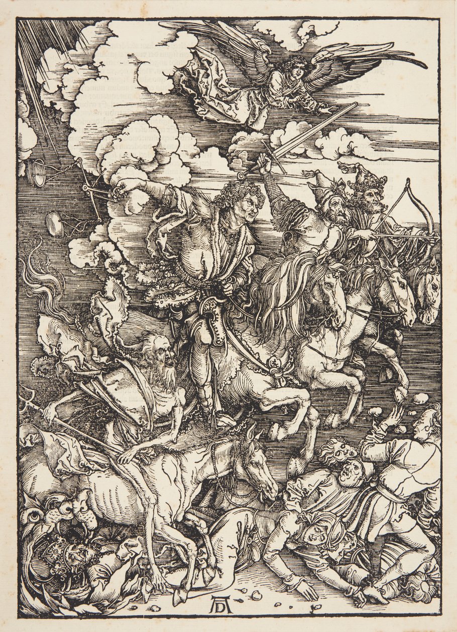Os Quatro Cavaleiros do Apocalipse de Albrecht Dürer
