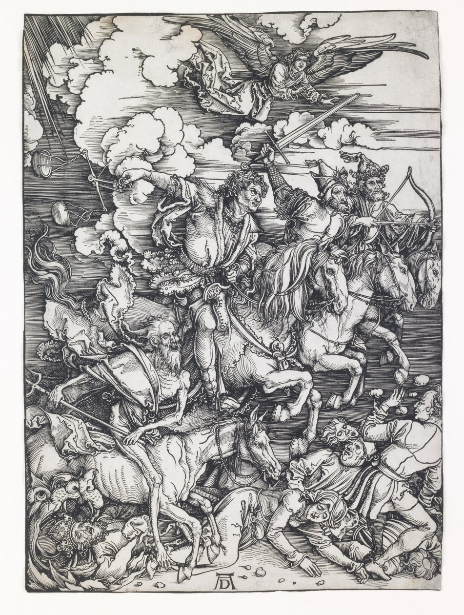 Os Quatro Cavaleiros do Apocalipse de Albrecht Dürer