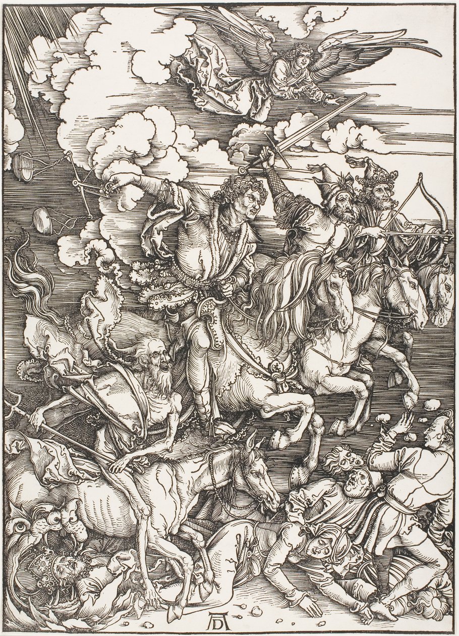 Os Quatro Cavaleiros do Apocalipse, de O Apocalipse de Albrecht Dürer