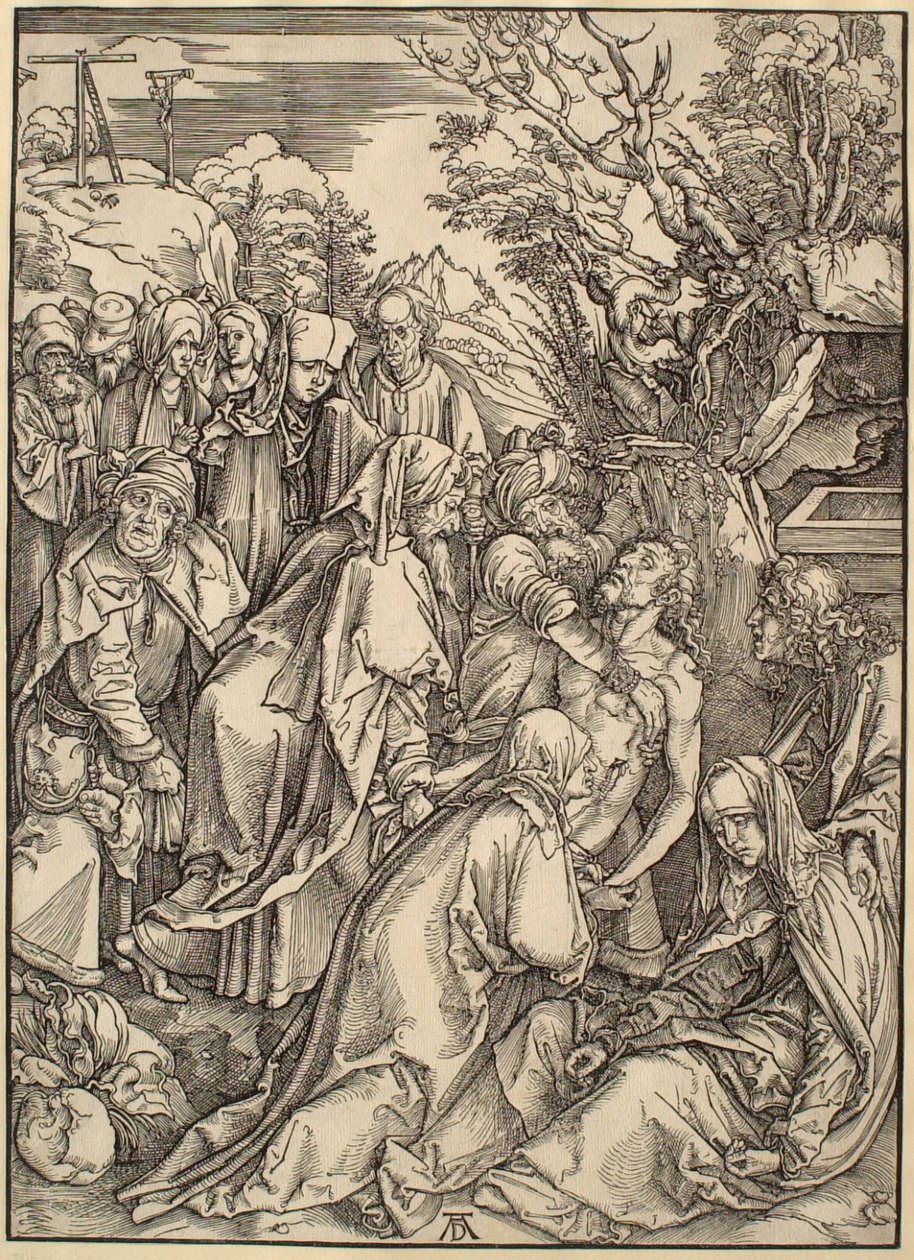 A Grande Paixão: A Deposição da Cruz de Albrecht Dürer