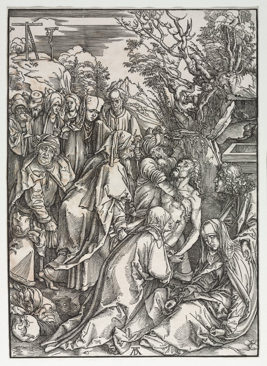 A Grande Paixão: A Deposição. de Albrecht Dürer