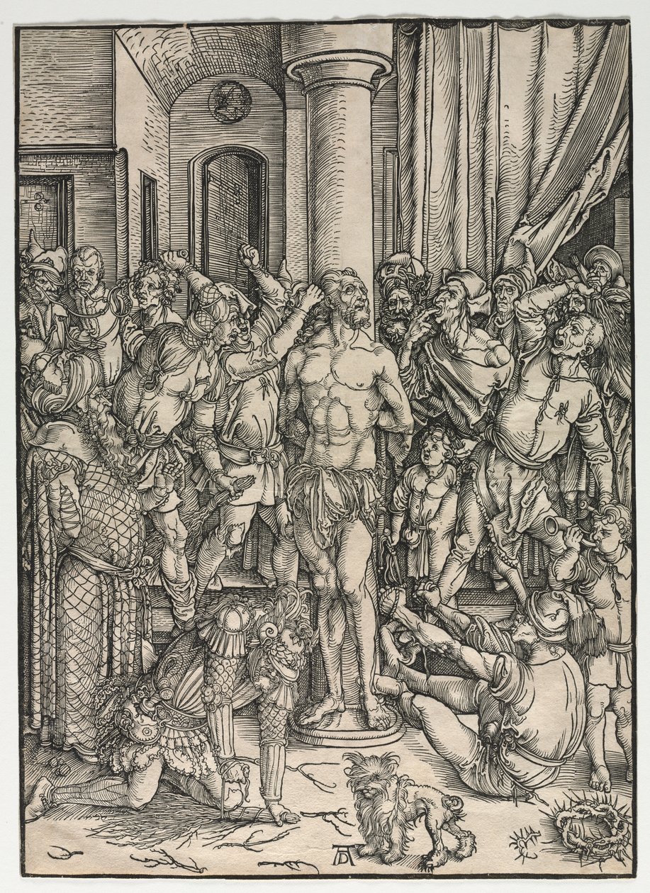A Grande Paixão: A Flagelação de Albrecht Dürer