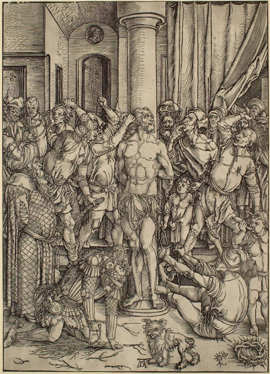 A Grande Paixão: A Flagelação de Albrecht Dürer