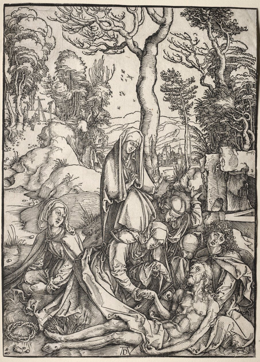 A Grande Paixão:  A Lamentação de Cristo de Albrecht Dürer