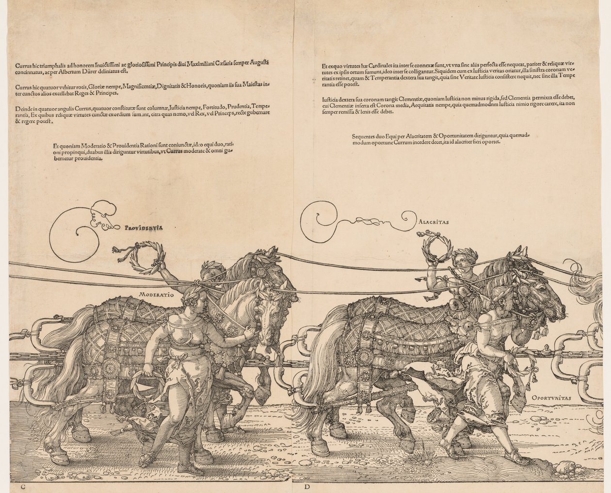 O Grande Carro Triunfal do Imperador Maximiliano de Albrecht Dürer