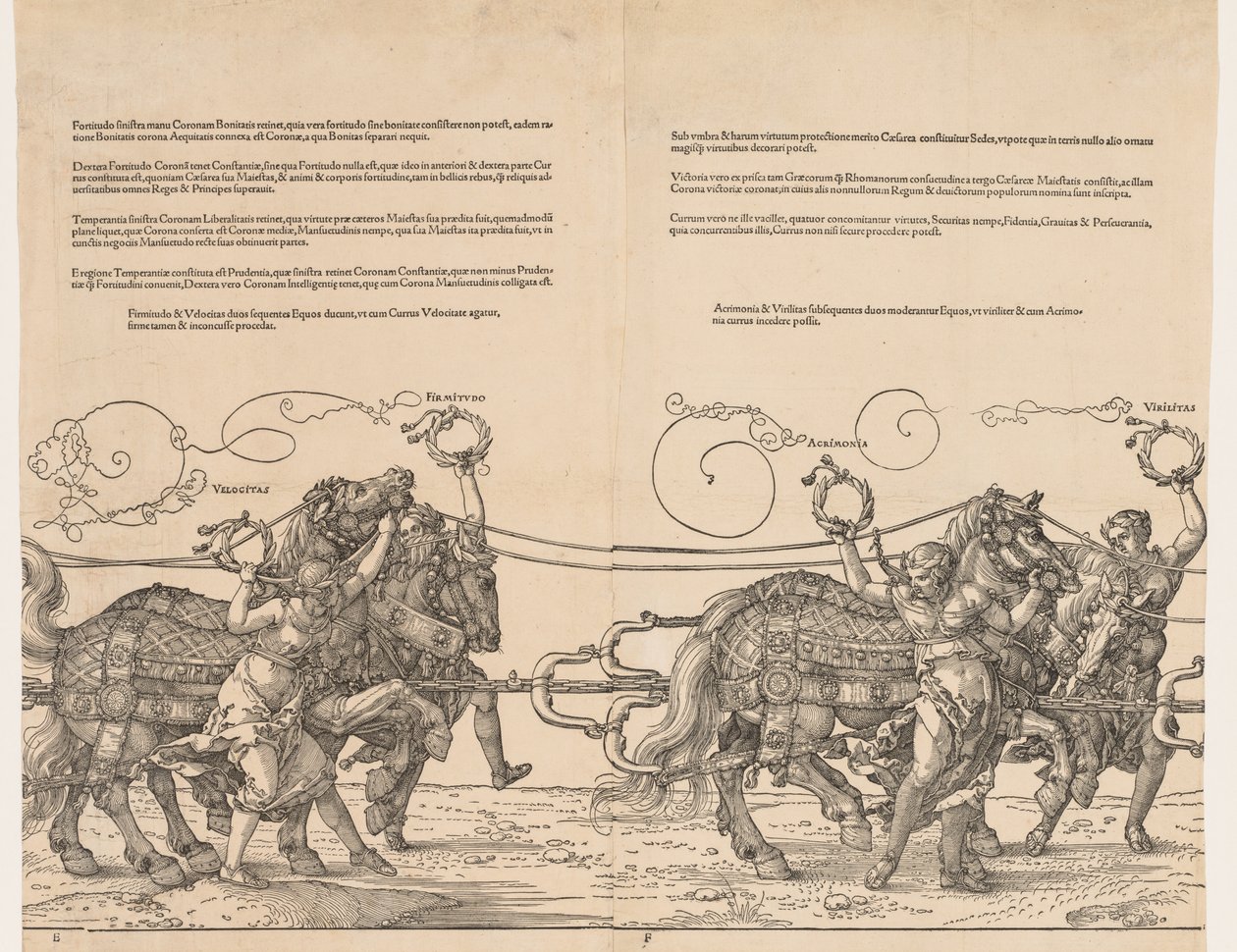 O Grande Carro Triunfal do Imperador Maximiliano de Albrecht Dürer
