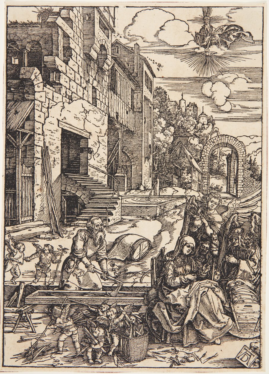 A Sagrada Família no Egito de Albrecht Dürer