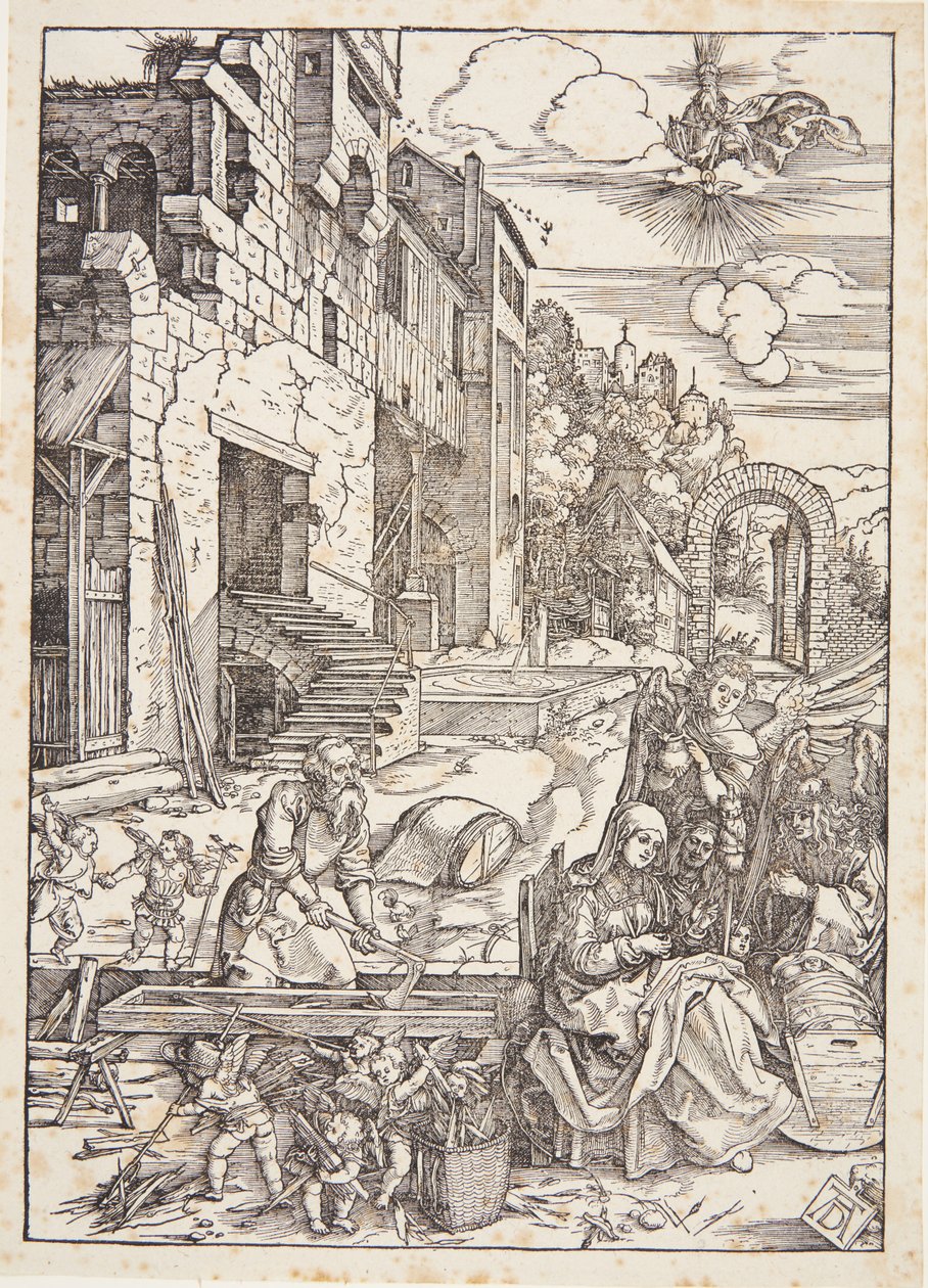 A Sagrada Família no Egito de Albrecht Dürer