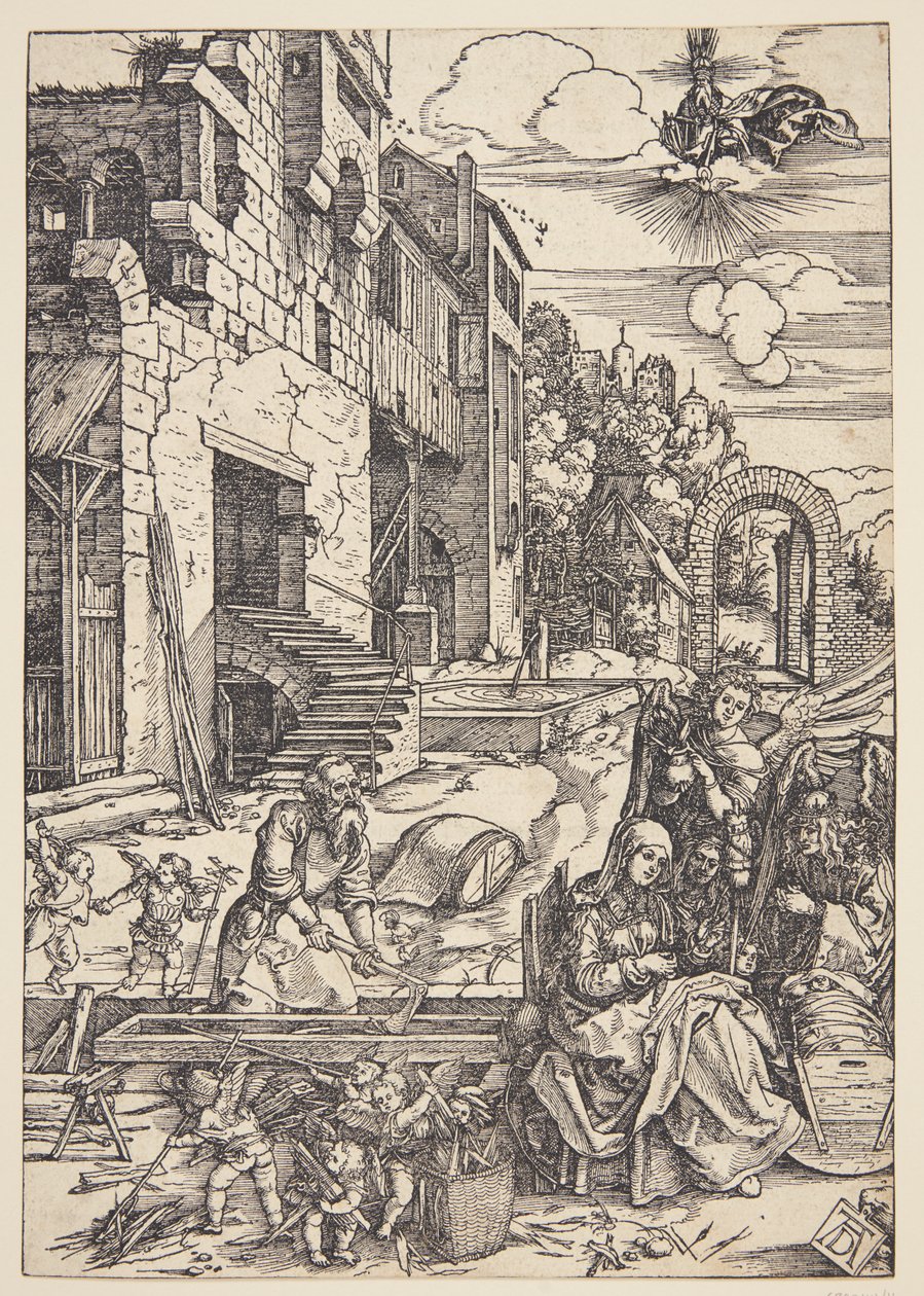 A Sagrada Família no Egito de Albrecht Dürer