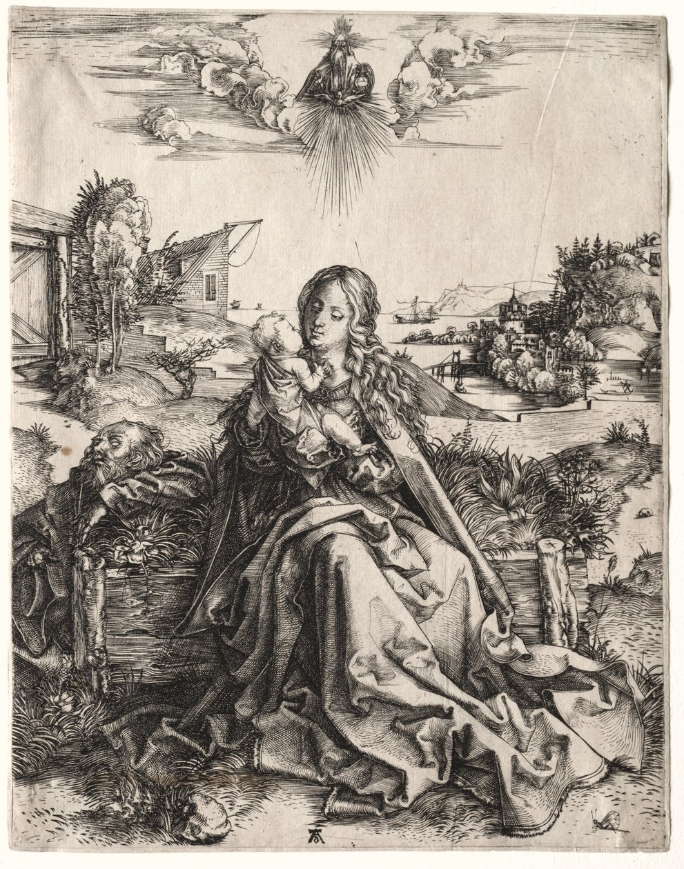 A Sagrada Família com a Borboleta de Albrecht Dürer