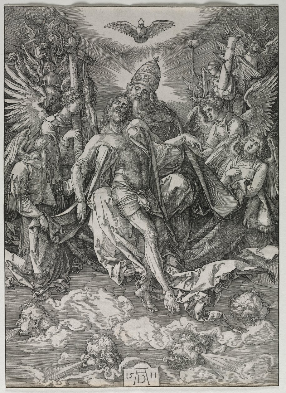 A Santíssima Trindade, 1511. de Albrecht Dürer