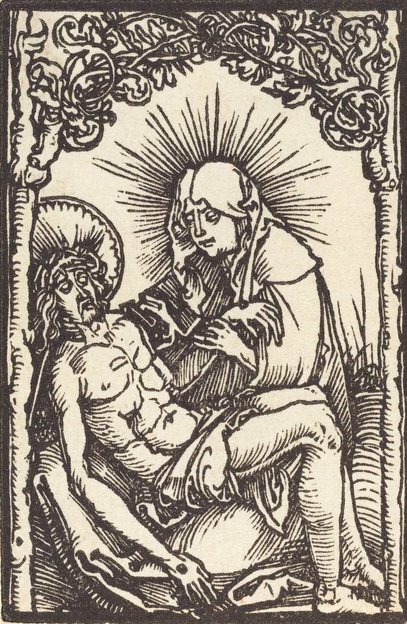 A Lamentação, c. 1500. de Albrecht Dürer
