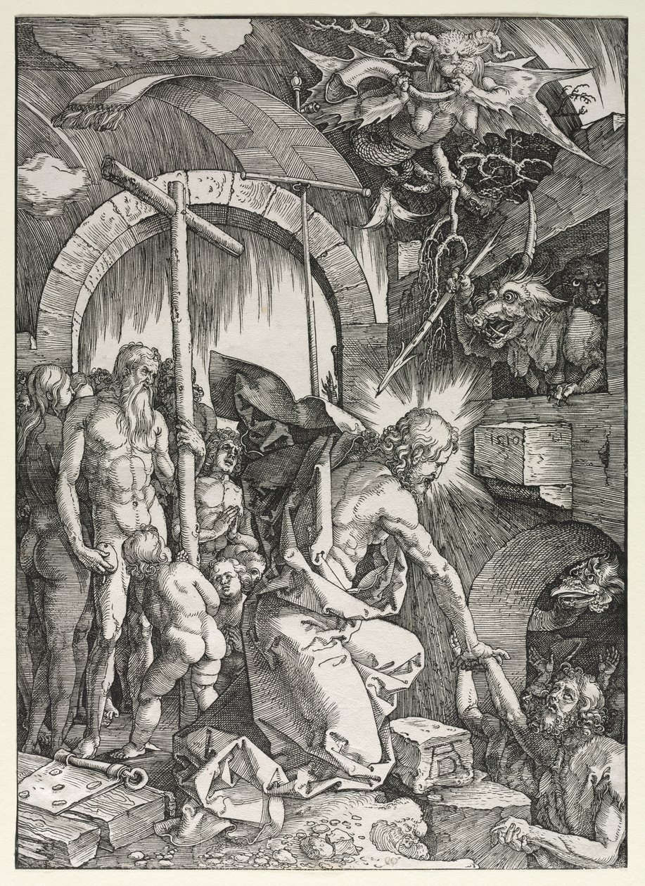 A Grande Paixão: Cristo Descendo ao Limbo de Albrecht Dürer