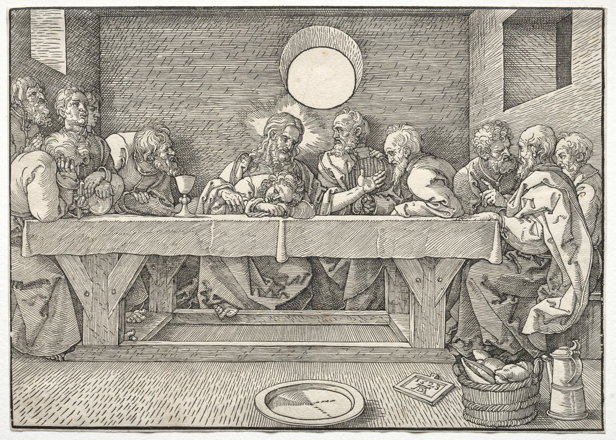 A Última Ceia, 1523. de Albrecht Dürer