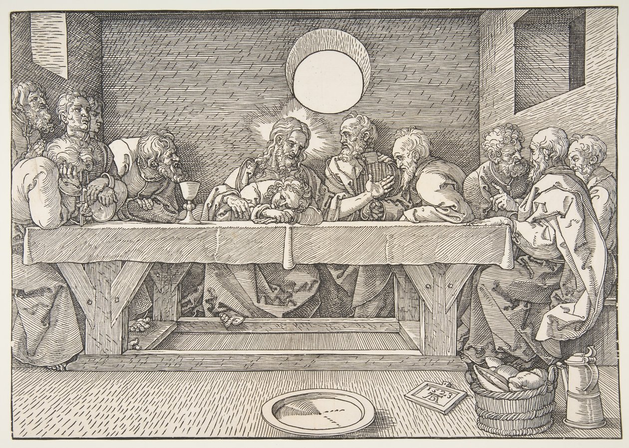 A Última Ceia, 1523. de Albrecht Dürer